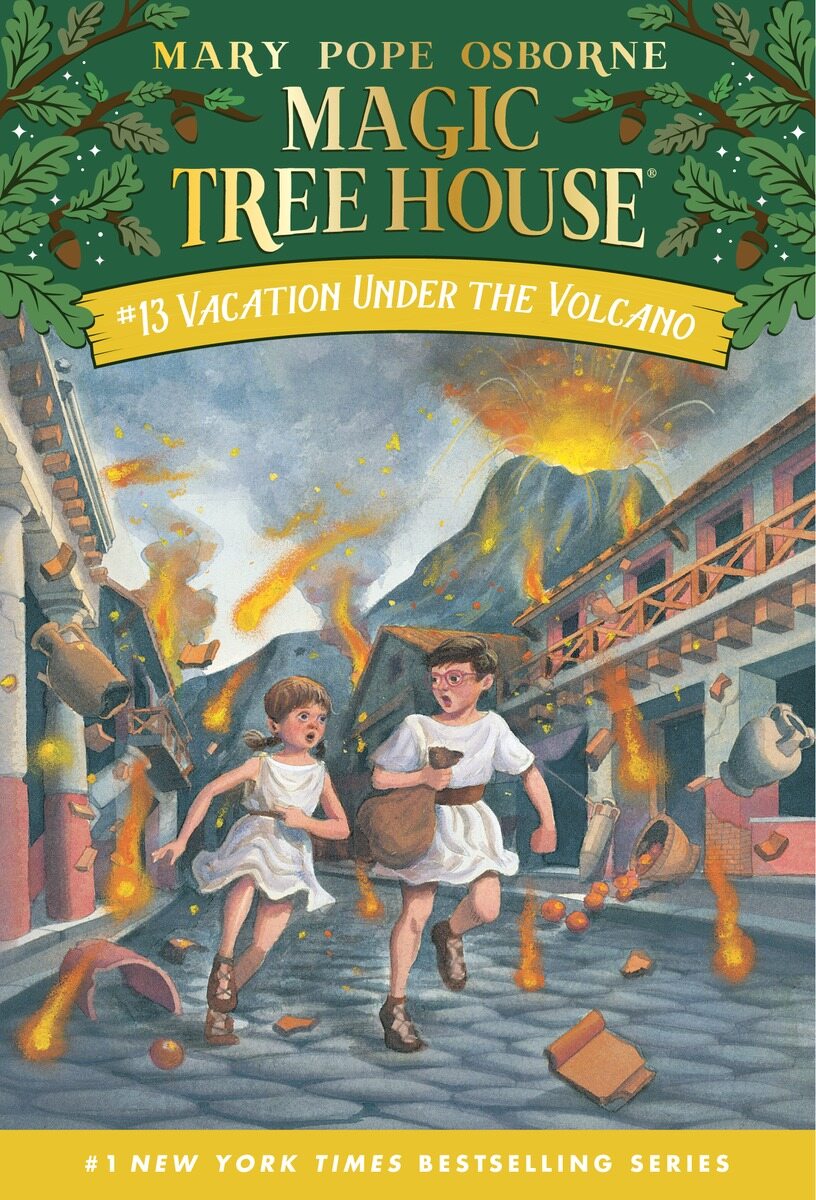 [중고] Magic Tree House #13 : Vacation Under the Volcano (Paperback)