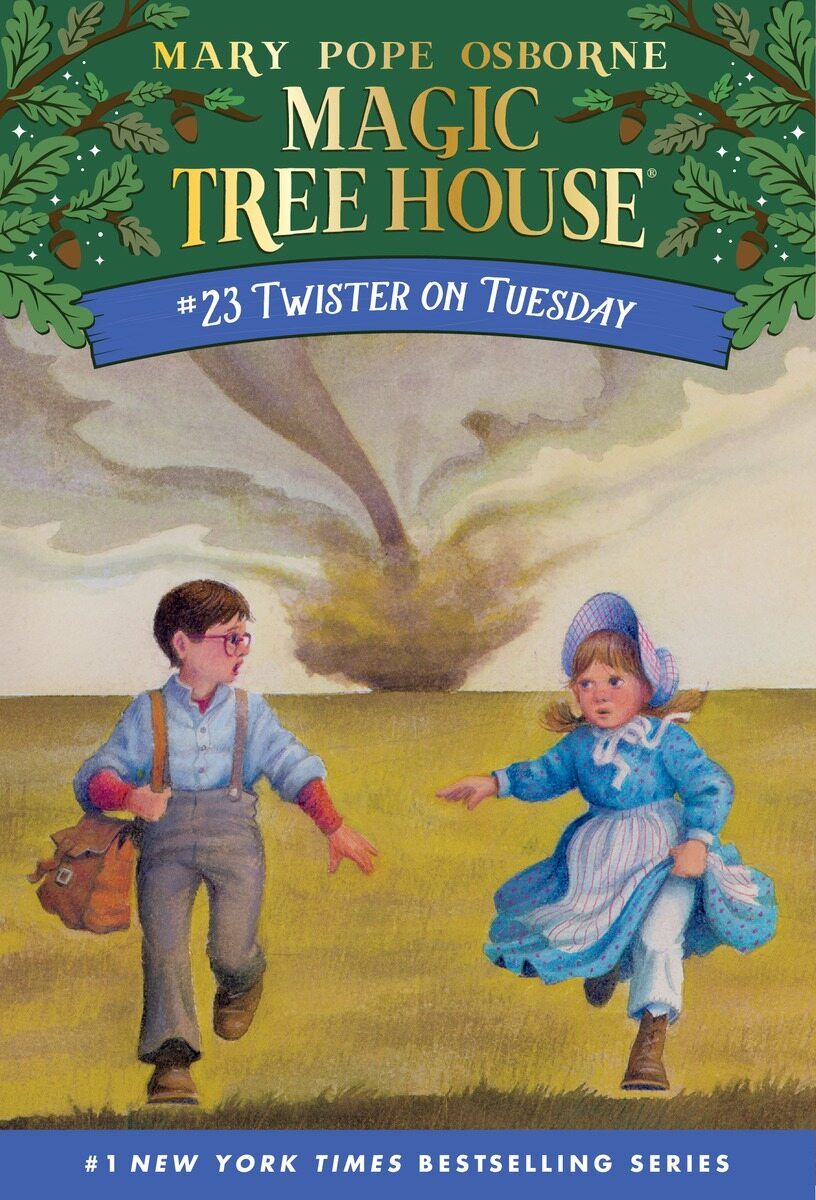 [중고] Magic Tree House #23 : Twister on Tuesday (Paperback)