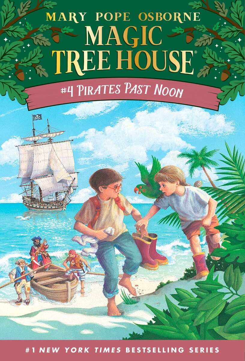 [중고] Magic Tree House #4 : Pirates Past Noon (Paperback)