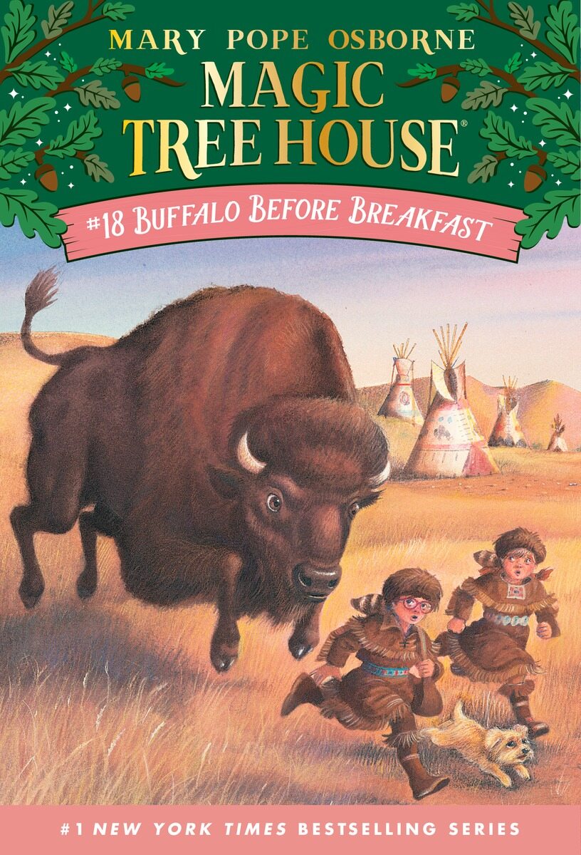 [중고] Magic Tree House #18 : Buffalo Before Breakfast (Paperback)