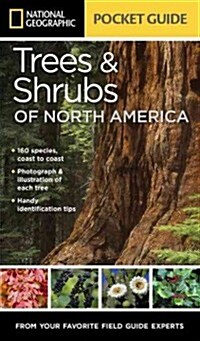 National Geographic Pocket Guide to Trees and Shrubs of North America (Paperback)