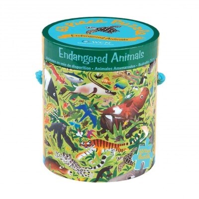Endangered Animals 63 Piece Puzzle (Other)