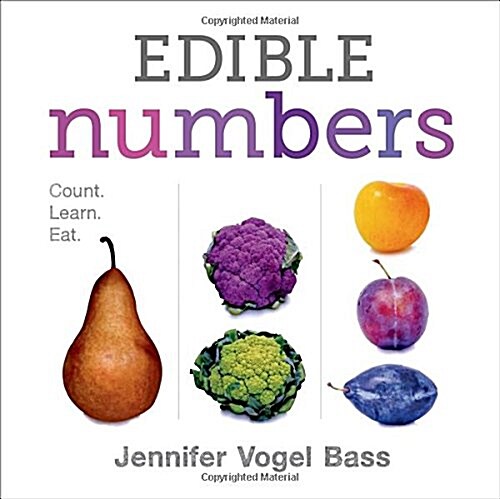 Edible Numbers: Count, Learn, Eat (Hardcover)