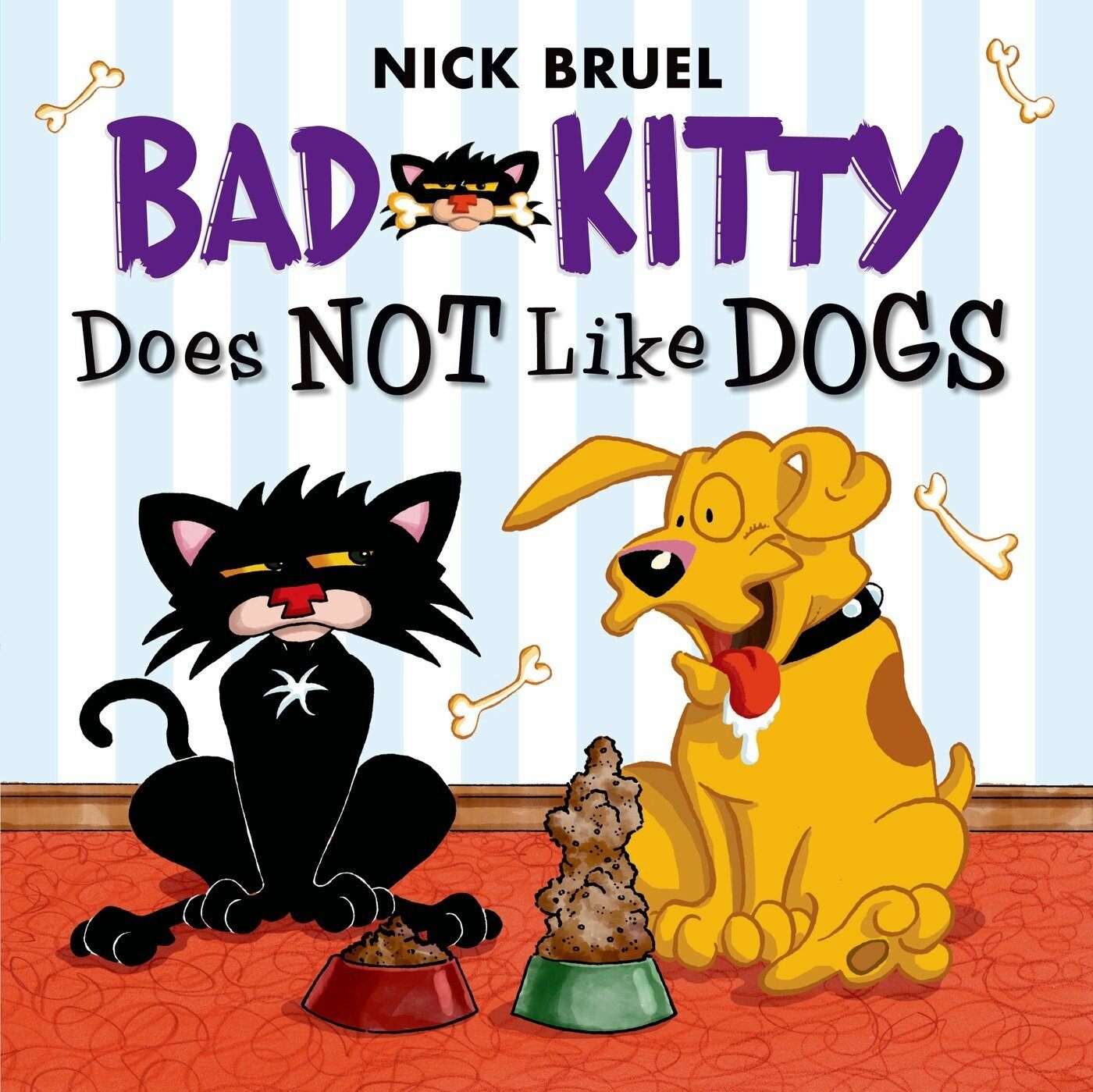 Bad Kitty Does Not Like Dogs (Paperback)