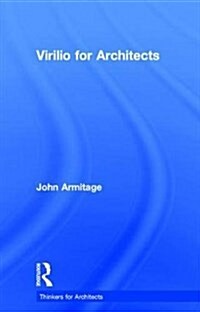 Virilio for Architects (Hardcover)