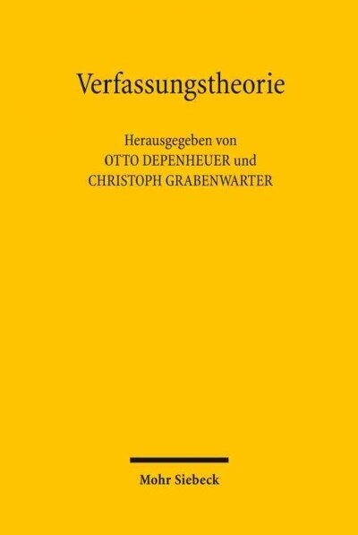 Verfassungstheorie (Hardcover)