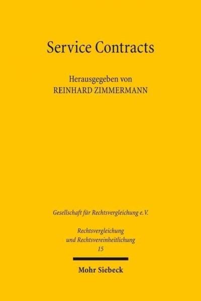 Service Contracts (Paperback)