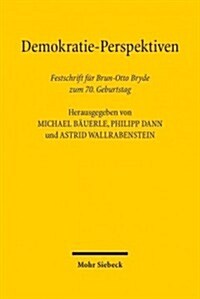 Demokratie-Perspektiven: Festschrift Fur Brun-Otto Bryde Zum 70. Geburtstag (Hardcover)