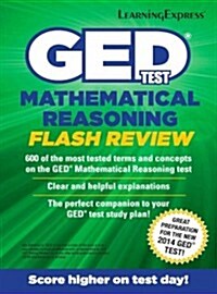 GED Test Mathematics Flash Review (Paperback)