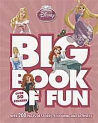 [중고] Disney Princess Big Book of Fun with Stickers (Paperback)