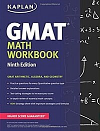 Kaplan GMAT Math Workbook (Paperback, 9, Proprietary, Th)