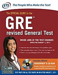 The Official Guide to the GRE Revised General Test (Paperback, CD-ROM)