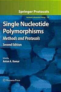Single Nucleotide Polymorphisms: Methods and Protocols (Hardcover, 2, 2009)