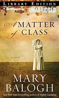 A Matter of Class (MP3 CD, Library)