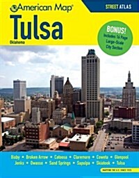 American Map Tulsa OK Atlas (Paperback)