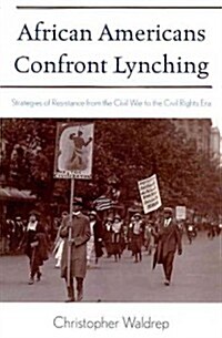African Americans Confront Lynching: Strategies of Resistance from the Civil War to the Civil Rights Era (Paperback)