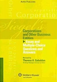 [중고] Siegel‘s Corporations and Other Business Entities (Paperback, Revised)