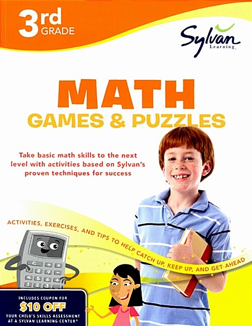 3rd Grade Math Games & Puzzles (Paperback)