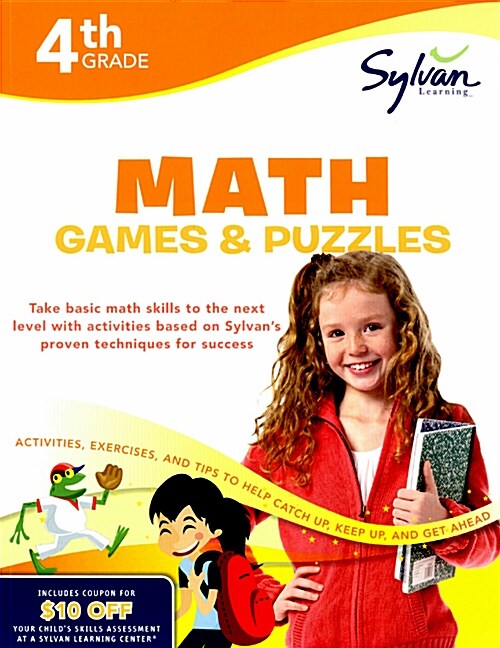 4th Grade Math Games & Puzzles (Paperback)