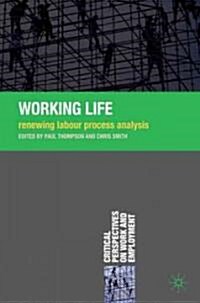 [중고] Working Life : Renewing Labour Process Analysis (Paperback)