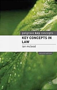 Key Concepts in Law (Paperback)