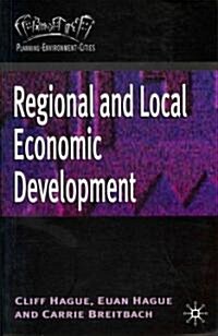 Regional and Local Economic Development (Paperback)