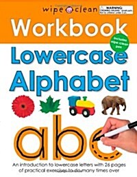 Wipe Clean Workbook Lowercase Alphabet: Includes Wipe-Clean Pen [With Wipe Clean Pen] (Spiral)
