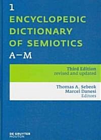 Encyclopedic Dictionary of Semiotics (Hardcover, 3, Revised)