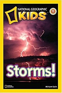 [중고] National Geographic Readers: Storms! (Paperback)