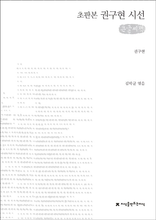 [큰글씨책] 권구현 시선