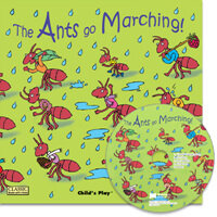 노부영 마더구스 세이펜 The Ants Go Marching (Paperback + CD) (Paperback + CD) - 노래부르는 영어동화