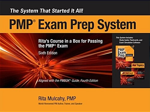 PMP Exam Prep / FastTrack Exam Simulation Software / Hot Topics Flashcards (Paperback, 6th, FLC, PCK)