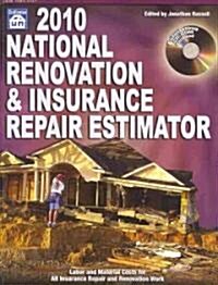 2010 National Renovation & Insurance Repair Estimator (Paperback, CD-ROM)