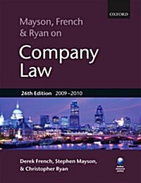 Mayson, French & Ryan on Company Law 2009-2010 (Paperback, 26th)