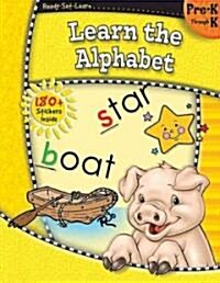 Ready-Set-Learn: Learn the Alphabet Prek-K (Paperback)