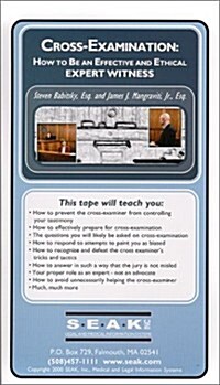 Cross-examination for Witnesses (DVD)