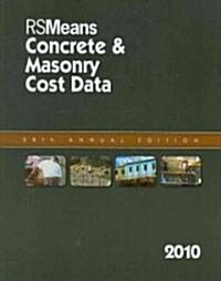 Concrete & Masonry Cost Data (Paperback, 28th, 2010)