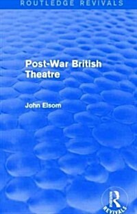 Post-War British Theatre (Routledge Revivals) (Hardcover)