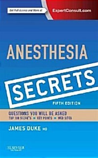 Dukes Anesthesia Secrets (Paperback, 5, Revised)