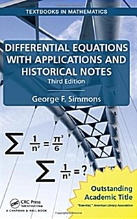Differential Equations with Applications and Historical Notes (Hardcover, 3)