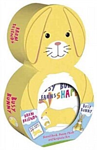 Farm Friends: Busy Bunny [With Plush] (Board Books)