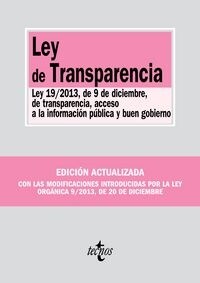 Ley de Transparencia / Transparency Act (Paperback)
