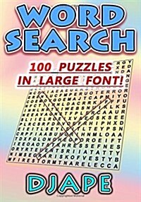 Word Search: 100 Puzzles in Large Font! (Paperback)