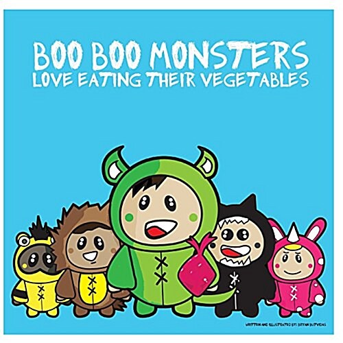 Boo Boo Monsters: Love Eating Their Vegetables (Paperback)