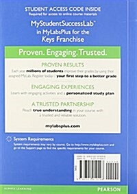 New Mystudentsuccesslabplus with Pearson Etext -- Standalone Access Card -- For the Keys to Success Franchise (Hardcover)