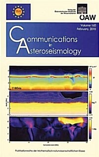 Communications in Asteroseismology Volume 160 2010 (Paperback)