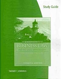 Andersons Business Law and the Legal Environment (Paperback, 21, Study Guide)