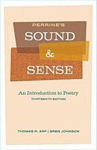 [중고] Perrines Sound and Sense (Paperback, 13th)