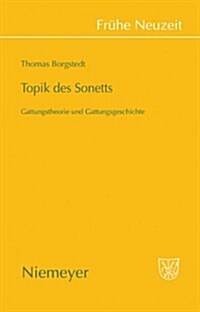 Topik Des Sonetts (Hardcover, 1st)