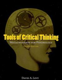 Tools of critical thinking : metathoughts for psychology 2nd ed